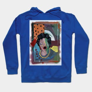 the dazzler & HOPE original painting by tyler tilley Hoodie